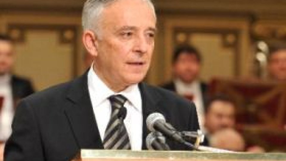 Mugur Isărescu, guvernatorul Băncii Naţionale a României