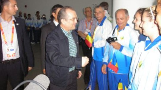 Emil Boc participă la ceremonia oficială a Universiadei de vară de la Shenzen