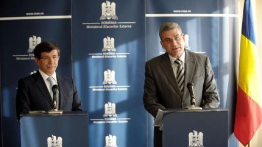 România şi Turcia  se pregătesc pentru un parteneriat strategic