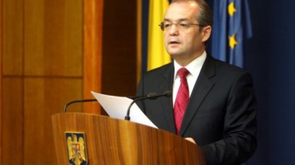 Emil Boc solicită Parlamentului aprobarea înfiinţării unui nou minister
