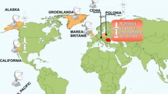 Baconschi asigură Moscova că scutul antirachetă e defensiv