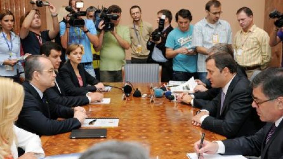 Şedinţă comună de guvern România - Republica Moldova