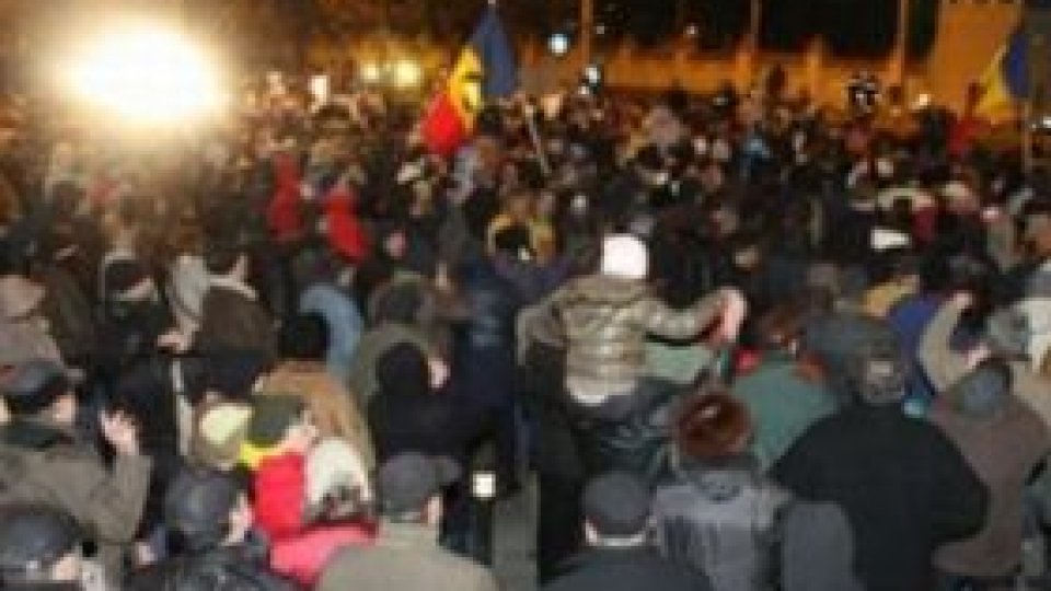 AUDIO  Protest antiprezidenţial, la Bucureşti