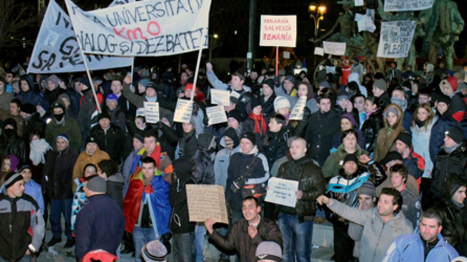 VIDEO A patra zi de proteste