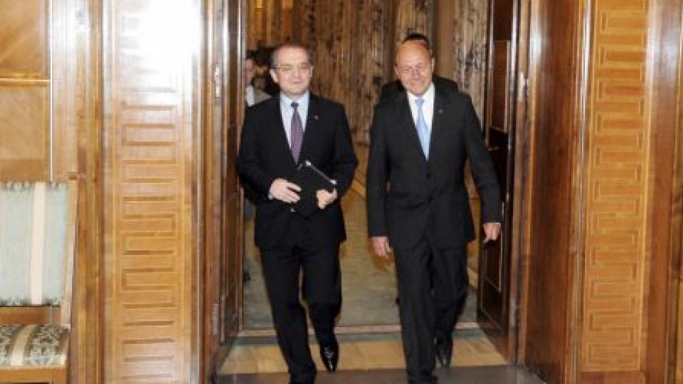 Discuţii Băsescu-Boc, la Palatul Cotroceni