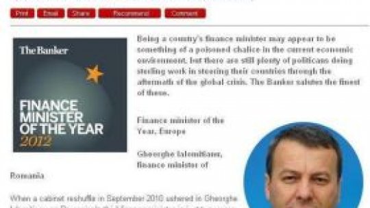 Philip Alexander, editor financiar al ziarului "The Banker"