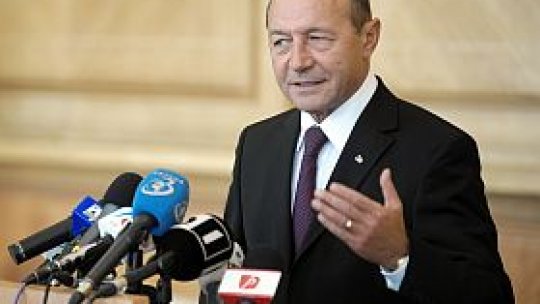 Traian Băsescu: Legea reorganizării, necesară până la alegerile din noiembrie