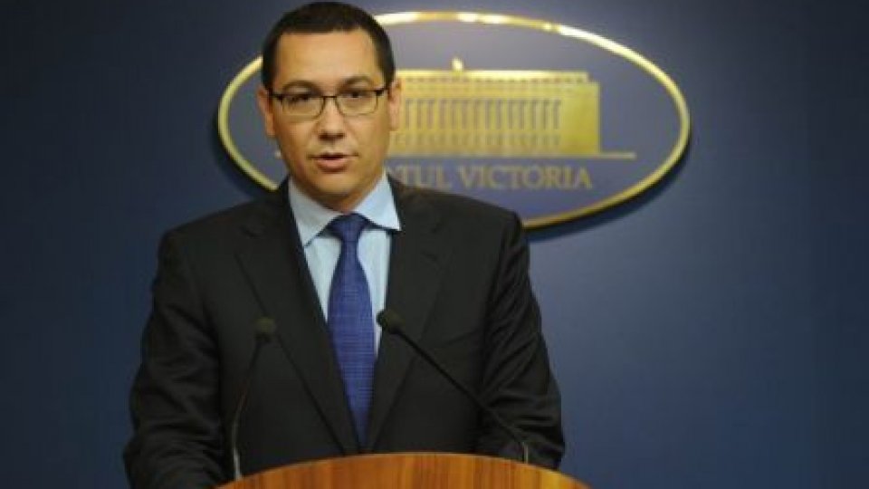 LIVE TEXT Victor Ponta: Privatizarea de la Oltchim s-a anulat