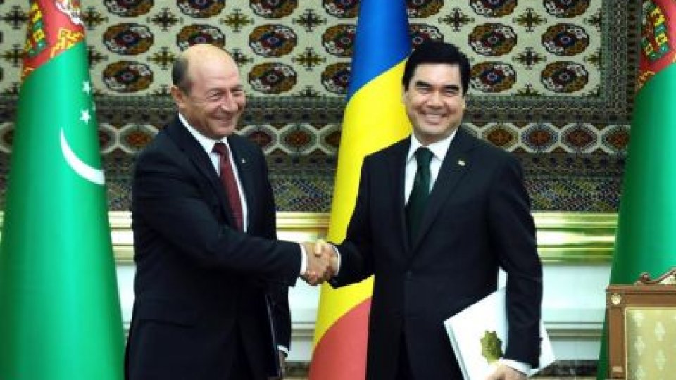 Traian Băsescu:Turkmenistanul, interesat să fie furnizor de gaze naturale pentru UE