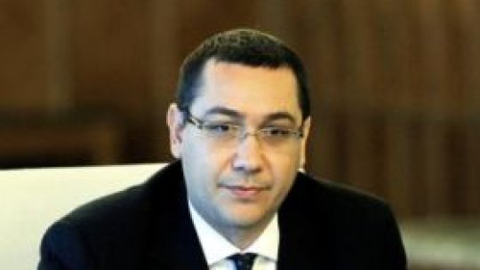 Victor Ponta, premierul României