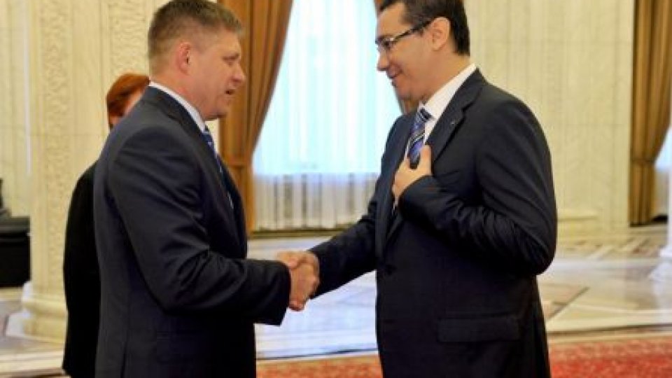 Relaţiile româno-slovace, "foarte bune din punct de vedere economic şi politic"
