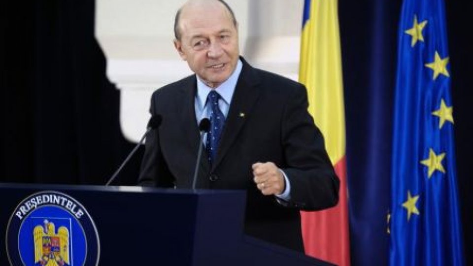 LIVE TEXT Traian Băsescu: Dacă plecăm cu ideea de veto, suntem în afara negocierilor