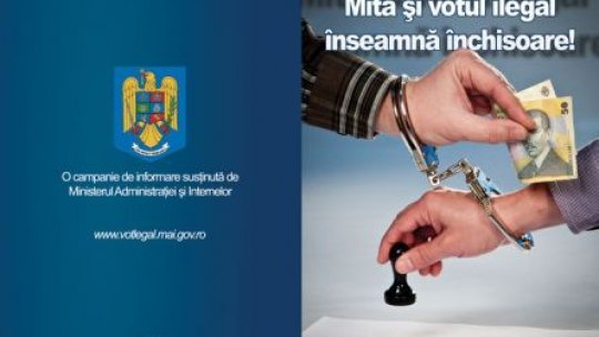 Candidaţii ce promit sau dau bani în campanie riscă închisoarea