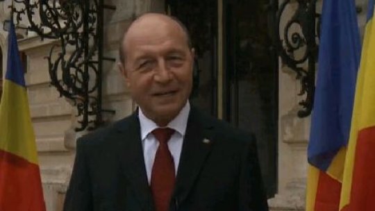 Preşedintele Traian Băsescu, mesaj pe Facebook de Ziua Națională