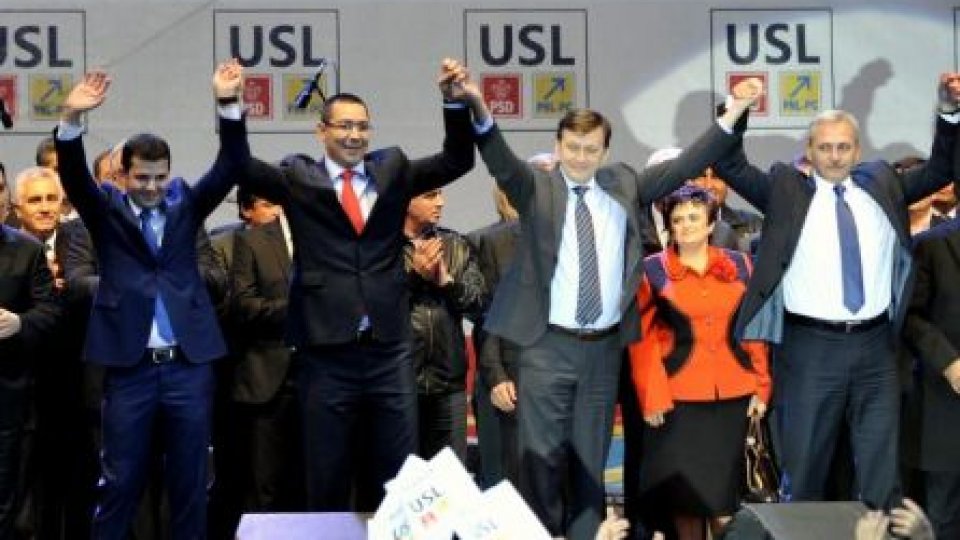 Sondaj de opinie: USL ar câştiga alegerile cu 57%