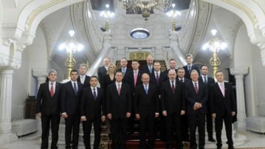AUDIO Noii miniştri au preluat  mandatele