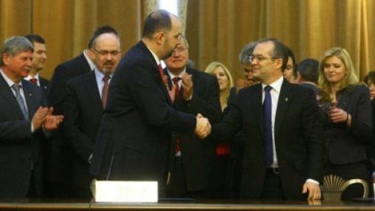 AUDIO Acord politic al coaliţiei pentru ratificarea pactului fiscal al UE