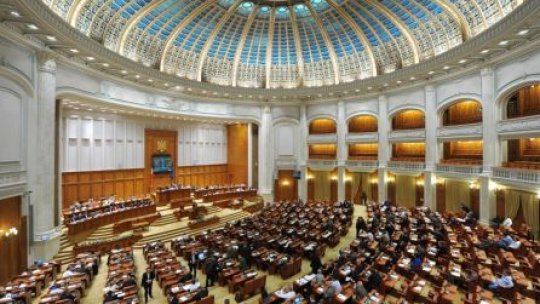 Opoziţia, "spectator" la Parlament