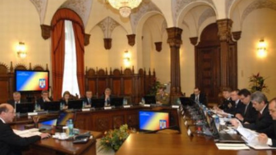 Consiliul Suprem de Apărare a Ţării se întruneşte, la Palatul Cotroceni