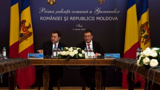 Ședinţa de guvern România - Republica Moldova în imagini 