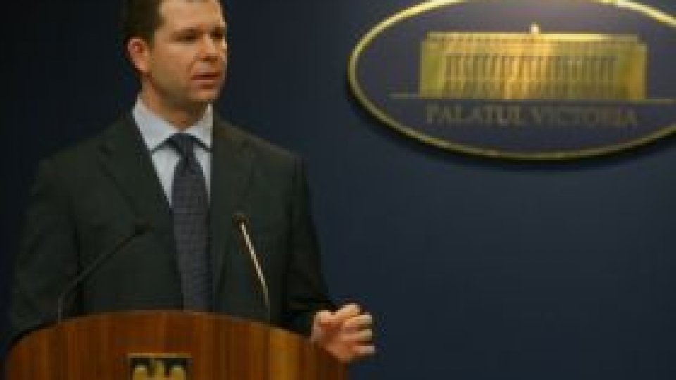 Bogdan Drăgoi, ministrul Finanţelor