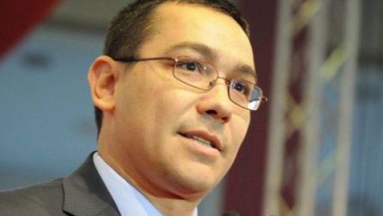 AUDIO Victor Ponta: Vrem înfiinţarea PSD Transilvania