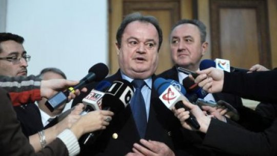 AUDIO Vasile Blaga nu crede în modificarea Constituţiei