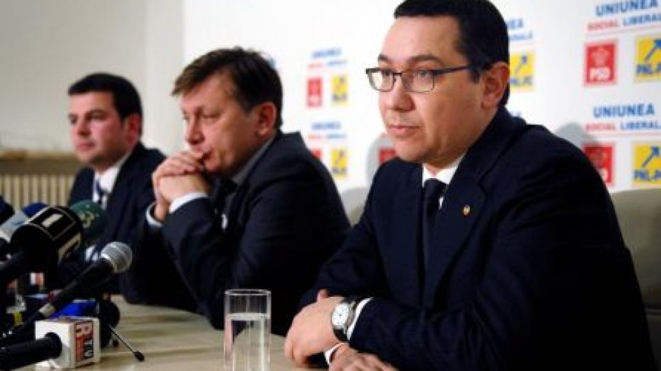 USL cere moţiunea de cenzură, de urgenţă