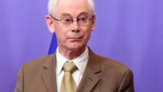 Herman van Rompuy,  preşedintele Consiliului European
