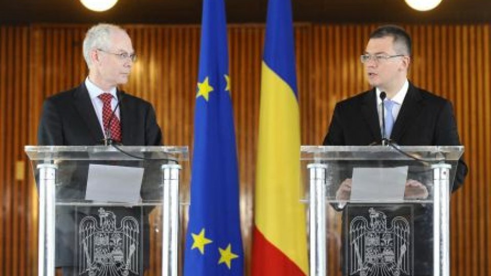 Premierul Ungureanu, către Van Rompuy: Avem nevoie de Europa