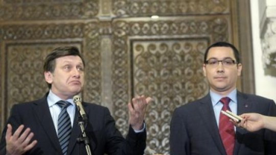 AUDIO USL îl propune premier pe Victor Ponta