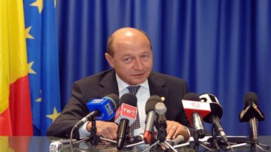Traian Băsescu: Consolidarea fiscală reprezintă prioritatea zero