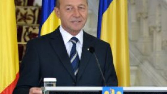 Traian Băsescu, preşedintele României 