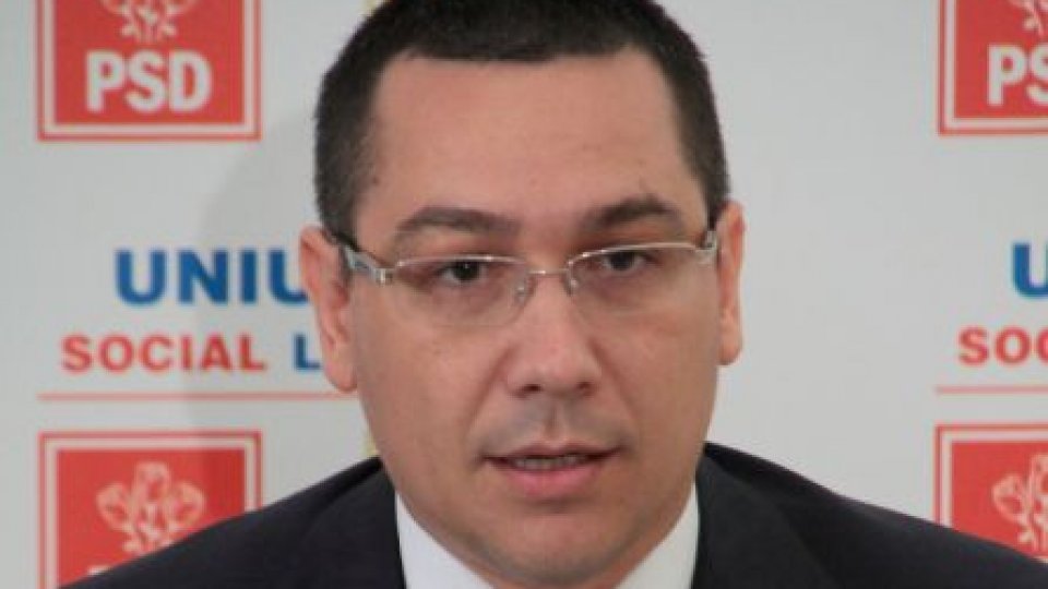 AUDIO Victor Ponta: Îl  propun pe senatorul Ioan Mang la Educaţie