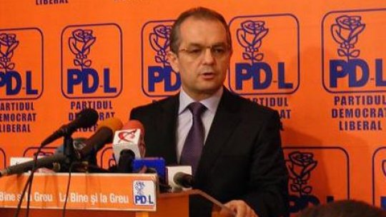 Emil Boc: PDL votează împotriva lui Ponta