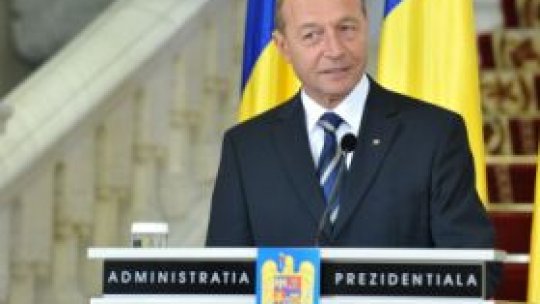 Băsescu: Există o singură persoană care reprezintă statul şi acesta e preşedintele