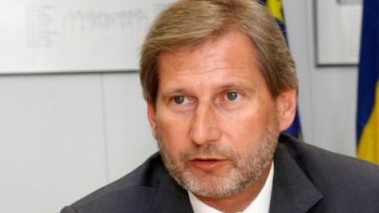 Comisarul Johannes Hahn verifică  progresele înregistrate în cadrul Strategiei Dunării
