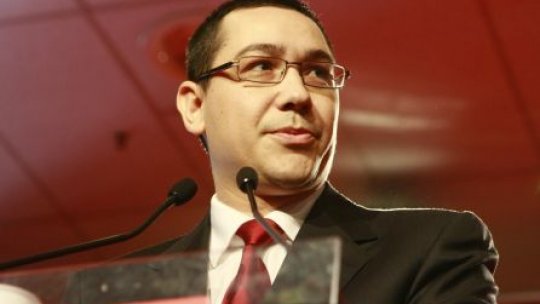Victor Ponta: Îl felicit pe Vasile Blaga