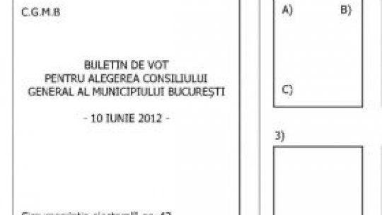 VIDEO Ce buletine de vot primeşti în secţiile de votare?