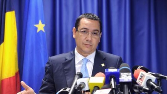 Ponta: Plec la Bruxelles să opresc dezinformarea grosolană