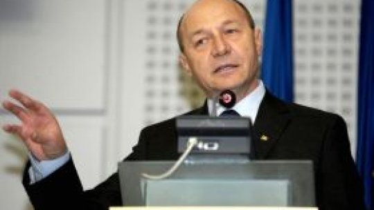 Traian Băsescu, preşedintele suspendat al României