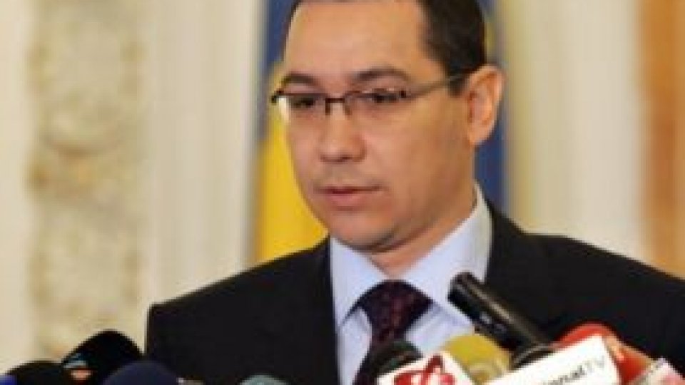 Victor Ponta: Nu putem introduce restricţii în sistemul medical de urgenţă 