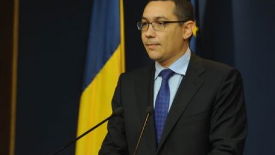 Victor Ponta: TVA, plătită la încasarea facturii