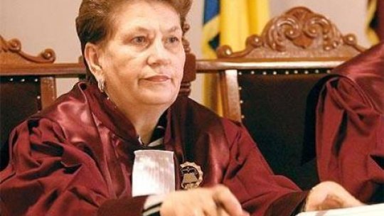 Judecătoarea Aspazia Cojocaru, "ameninţată de un deţinut"