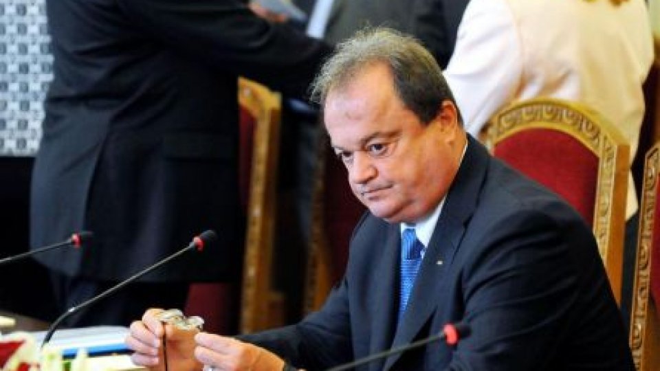 Vasile Blaga, revocat de la şefia Senatului