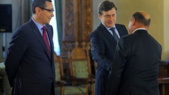 Antonescu: Am avut o întâlnire cu Ponta şi Băsescu