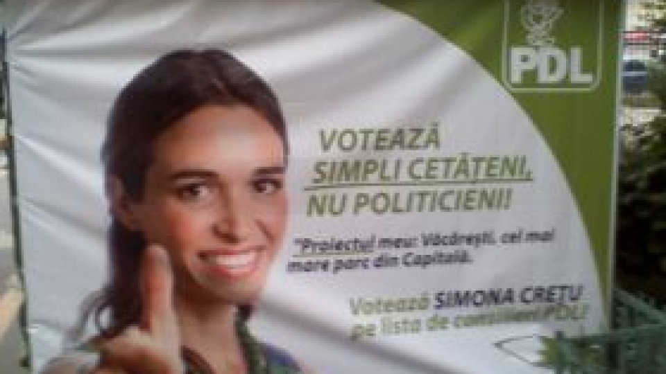 Simona Creţu îi concurează pe Predoiu şi Falcă în PDL