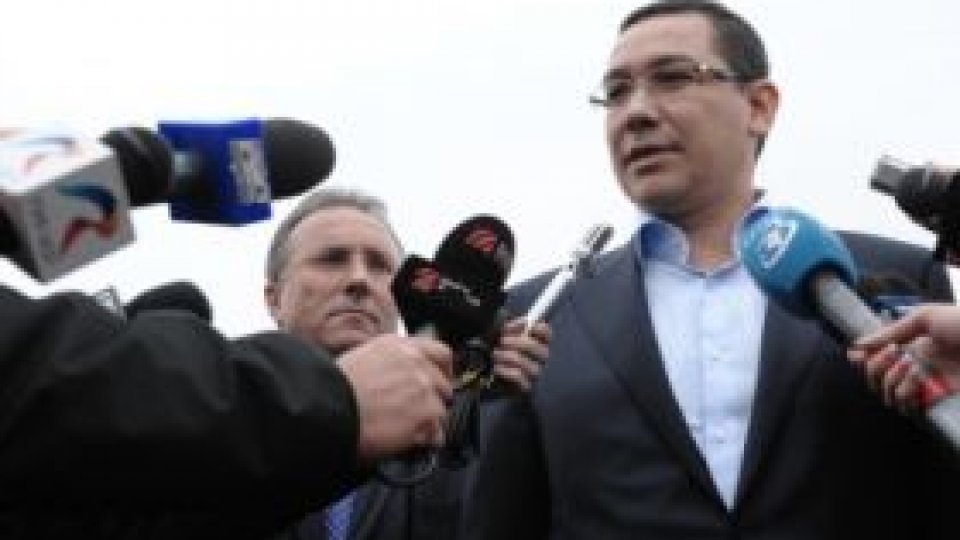 Ponta pleacă în SUA. Vezi cu cine se întâlneşte