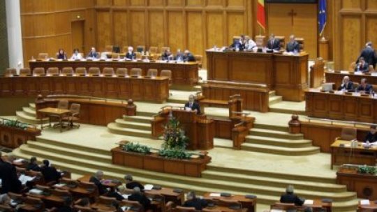 Moţiunea simplă "CFR Marfă-Cronica unei alte privatizări eşuate", dezbătută în Parlament