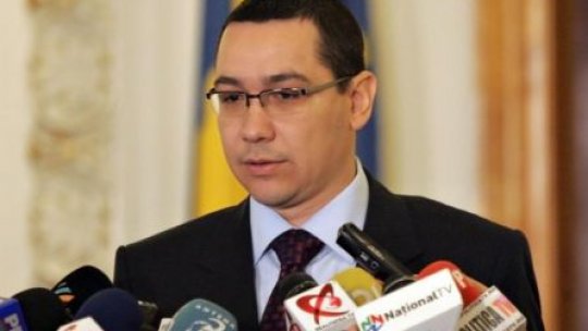 Victor Ponta: Deficitul va creşte cu 0,2%